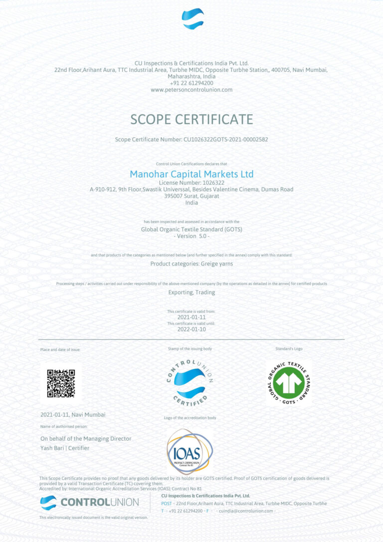 Best wholesale quality yarn supplier in the textile industry in India